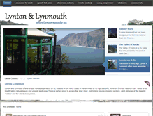 Tablet Screenshot of lyntonandlynmouth.org.uk